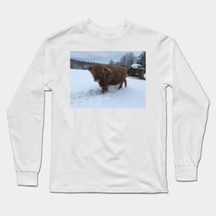 Scottish Highland Cattle Cow 2204 Long Sleeve T-Shirt